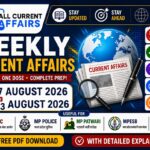 Weekly MP Current Affairs | 17 August 2026 to 23 August 2026 | MPPSC, MPESB, MP Police
